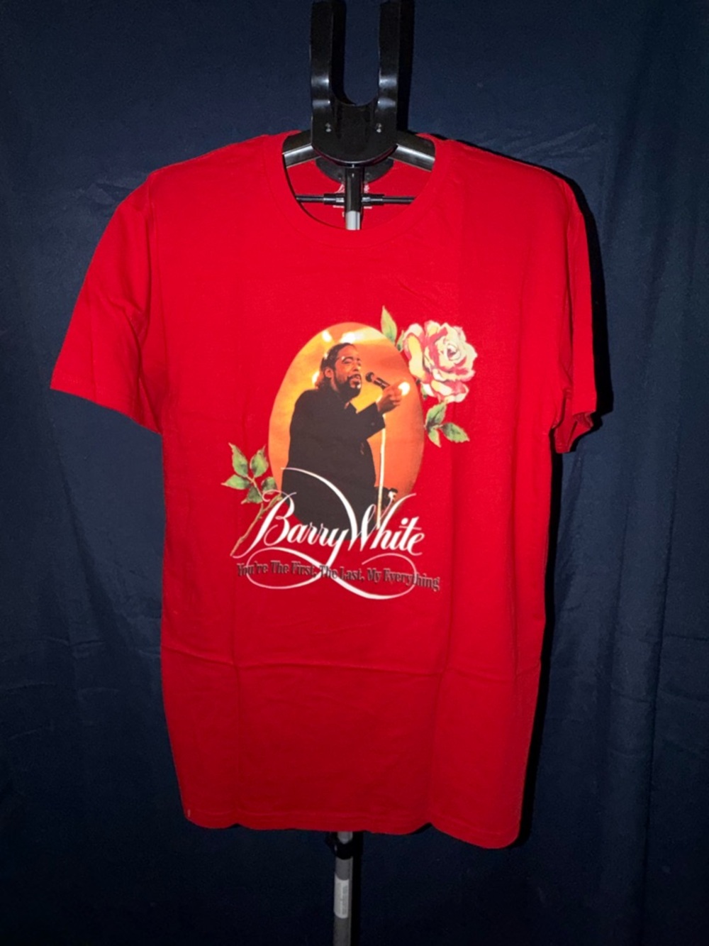 Barry White Graphic Tee “You’re My Everything” – Size Large
